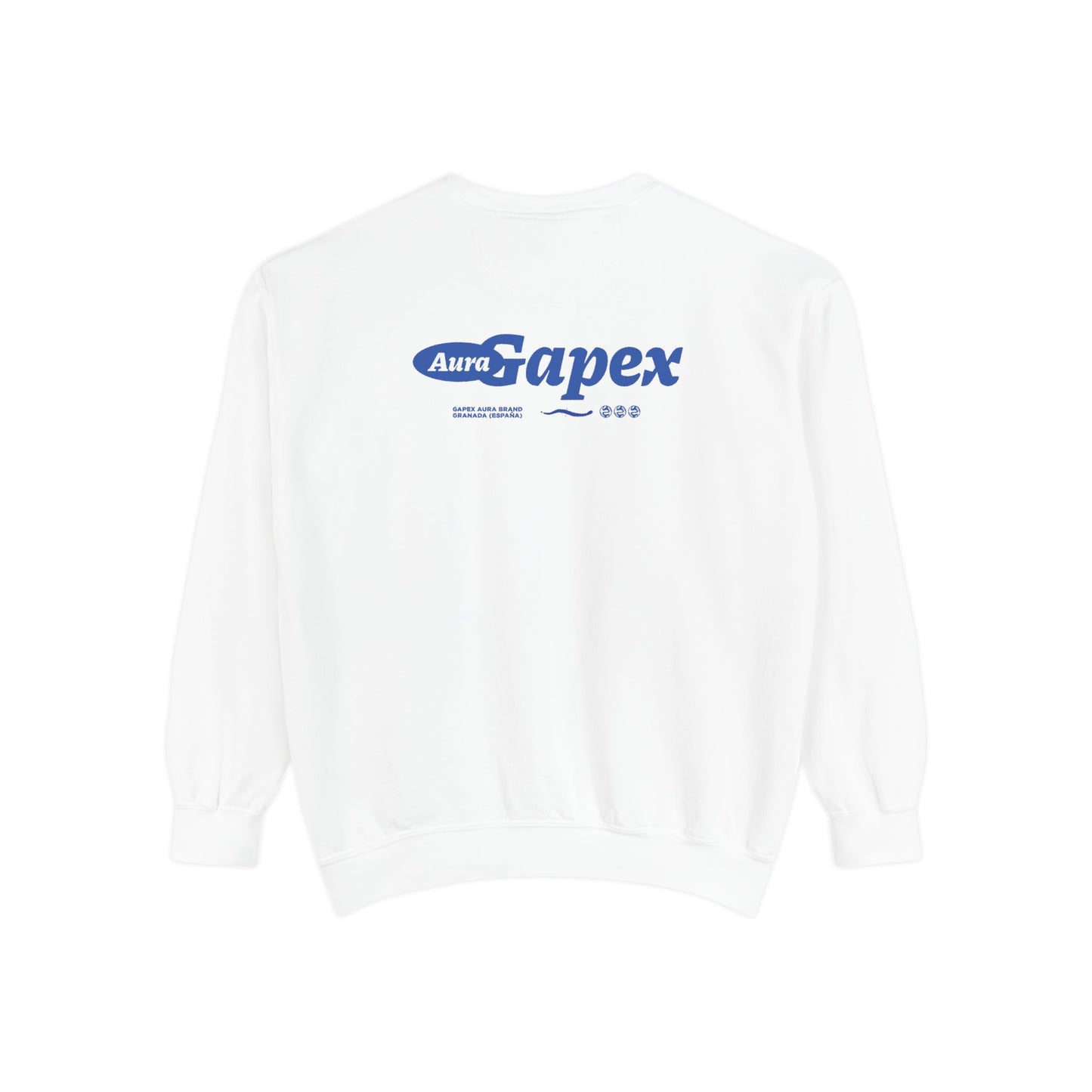 Sudadera sin Capucha Blanca