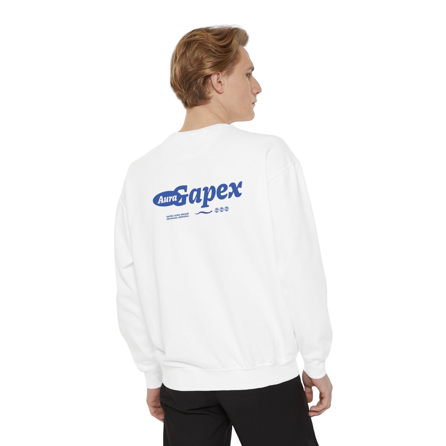 Sudadera sin Capucha Blanca